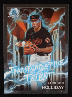 Jackson Holliday 2023 Bowman Chrome Draft Transformative Talent #TT5 RC at PristineAuction.com