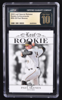Paul Skenes 2023 Leaf Special Release RC Year #RA-39 RC (CGC 10 | Pristine Black Label) at PristineAuction.com