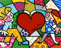 Romero Britto Signed 11x14 Photo (JSA) at PristineAuction.com