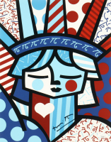 Romero Britto Signed 11x14 Photo (JSA) at PristineAuction.com
