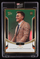 Bo Nix 2024 Topps Now Rookie Campaign Quarterbacks Green #16 / Drafted 12th RC #5/99 at PristineAuction.com