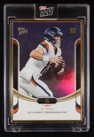 Bo Nix 2024 Topps Now Rookie Campaign Quarterbacks Blue #17 / 1st Pro Start RC #55/75 at PristineAuction.com