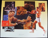 Muhammad Ali Signed LE 15.5x19 Lithograph #330/500 (PSA) at PristineAuction.com