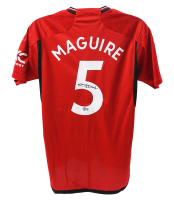 Harry Maguire Signed Manchester United Adidas Authentic Jersey (Beckett) at PristineAuction.com