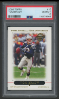 Tom Brady 2005 Topps #10 (PSA 10) at PristineAuction.com