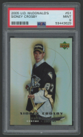 Sidney Crosby 2005-06 Upper Deck McDonalds #51 RC (PSA 9) at PristineAuction.com