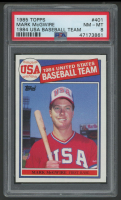 Mark McGwire 1985 Topps #401 RC (PSA 8) at PristineAuction.com