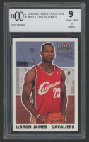 LeBron James 2003-04 Fleer Tradition #261 RC (BCCG 9) at PristineAuction.com