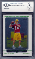 Aaron Rodgers 2005 Topps Chrome #190 (BCCG 9) at PristineAuction.com