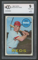 Pete Rose 1969 Topps #120 (BCCG 9) at PristineAuction.com