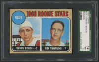 Johnny Bench / Ron Tompkins 1968 Topps #247B Rookie Stars RC (SGC 7) at PristineAuction.com