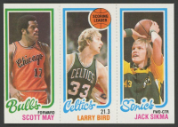 Scott May / Larry Bird / Jack Sikma 1980-81 Topps #98 RC at PristineAuction.com