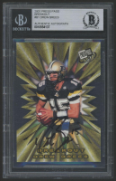 Drew Brees Signed 2001 Press Pass Breakout #B1 RC (BGS) at PristineAuction.com