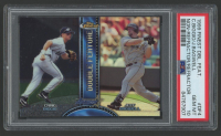 Craig Biggio / Jeff Bagwell 1999 Finest Double Feature Refractors #DF4 (PSA 10) at PristineAuction.com