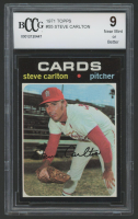 Steve Carlton 1971 Topps #55 (BCCG 9) at PristineAuction.com