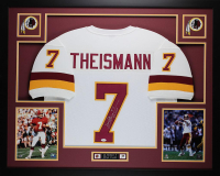 Joe Theismann Signed Custom Framed Jersey Display Inscribed "83 MVP" (JSA) at PristineAuction.com