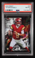 Jayden Daniels 2024 Finest #67 RC (PSA 8) at PristineAuction.com
