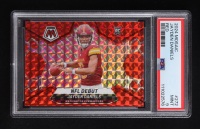 Jayden Daniels 2024 Panini Mosaic NFL Debut Mosaic Red #272 RC (PSA 9) at PristineAuction.com