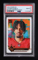 Jayden Daniels 2024 Donruss Rookie Gridiron Kings #1 RC (PSA 10) at PristineAuction.com