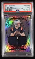 Drake Maye 2024 Panini Obsidian Cutting Edge Materials Silver #9 RC #22/99 (PSA 9) at PristineAuction.com
