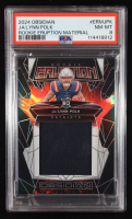 Ja'Lynn Polk 2024 Panini Obsidian Rookie Eruption Materials #18 RC (PSA 8) at PristineAuction.com
