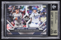 Aaron Judge / Shohei Ohtani 2024 Topps Now #863 (BGS 10) at PristineAuction.com