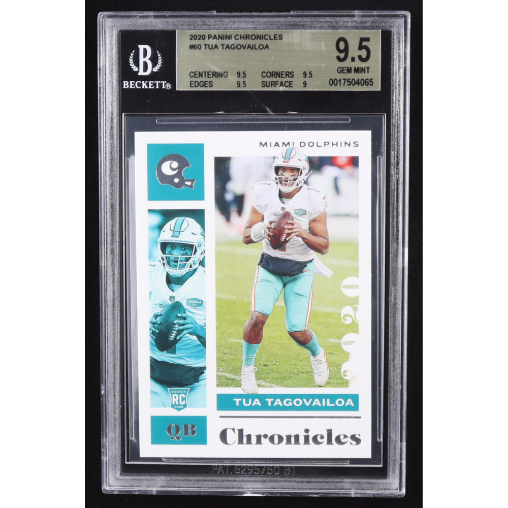 Tua Tagovailoa 2020 Panini Chronicles #60 RC (BGS 9.5) at PristineAuction.com