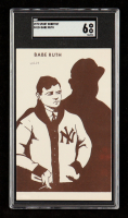 Babe Ruth 1975 Sport Hobbyist Jumbo #SH124 (SGC 6) at PristineAuction.com