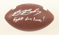 Brad Banks Signed NCAA Football Inscribed "Fight For Iowa!" (JSA) at PristineAuction.com