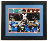 Kellen Moore & Doug Martin Signed Boise State Broncos Custom Framed Photo (Beckett) at PristineAuction.com