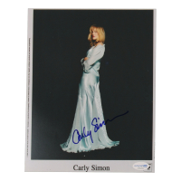 Carly Simon Signed 8x10 Photo (PSA) at PristineAuction.com