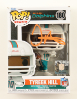 Tyreek Hill Signed Dolphins #180 Funko Pop! Vinyl Figure (Beckett) at PristineAuction.com