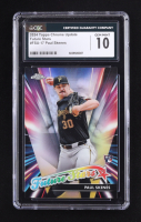 Paul Skenes 2024 Topps Chrome Update Future Stars #FSU17 RC (CGC 10) at PristineAuction.com