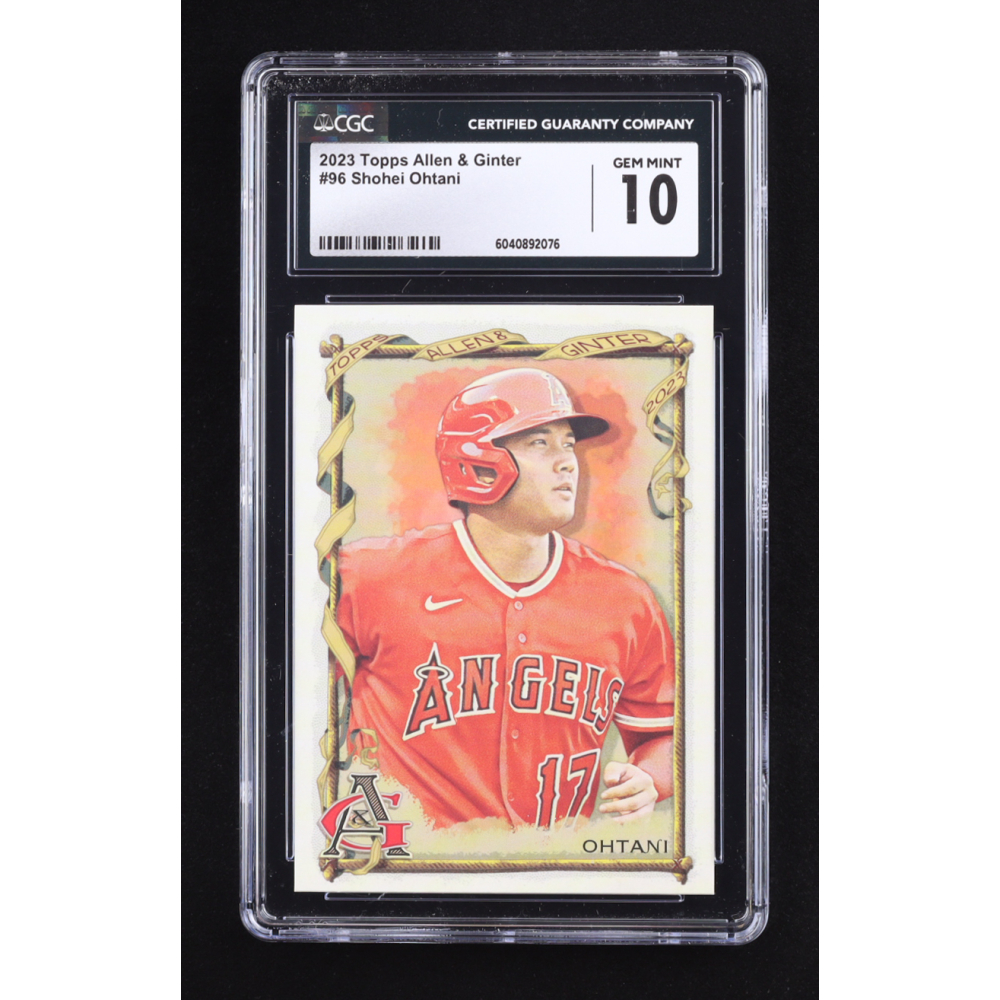 Shohei Ohtani 2023 Topps Allen and Ginter #96 (CGC 10) at PristineAuction.com