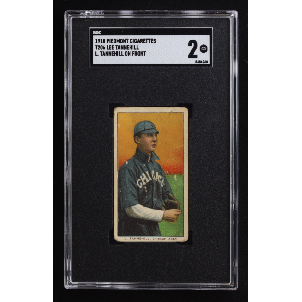 Lee Tannehill 1909-11 T206 L. Tannehill On Front #480 (SGC 2) at PristineAuction.com