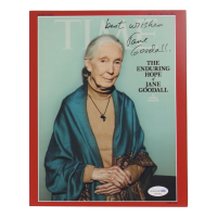 Jane Goodall Signed 8x10 Photo Inscribed "Best Wishes" (ACOA) at PristineAuction.com