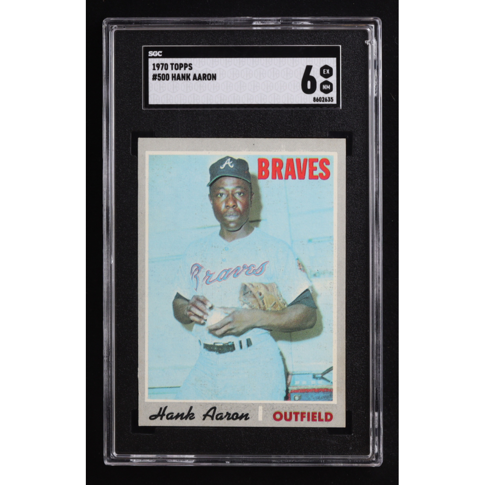 Hank Aaron 1970 Topps #500 (SGC 6) at PristineAuction.com