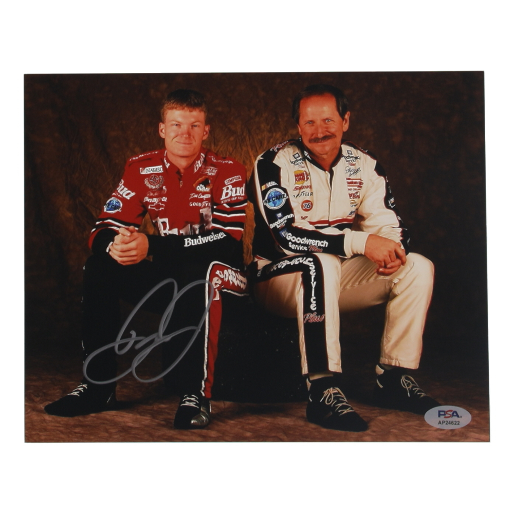 Dale Earnhardt Jr. Signed NASCAR 8x10 Photo (PSA) at PristineAuction.com