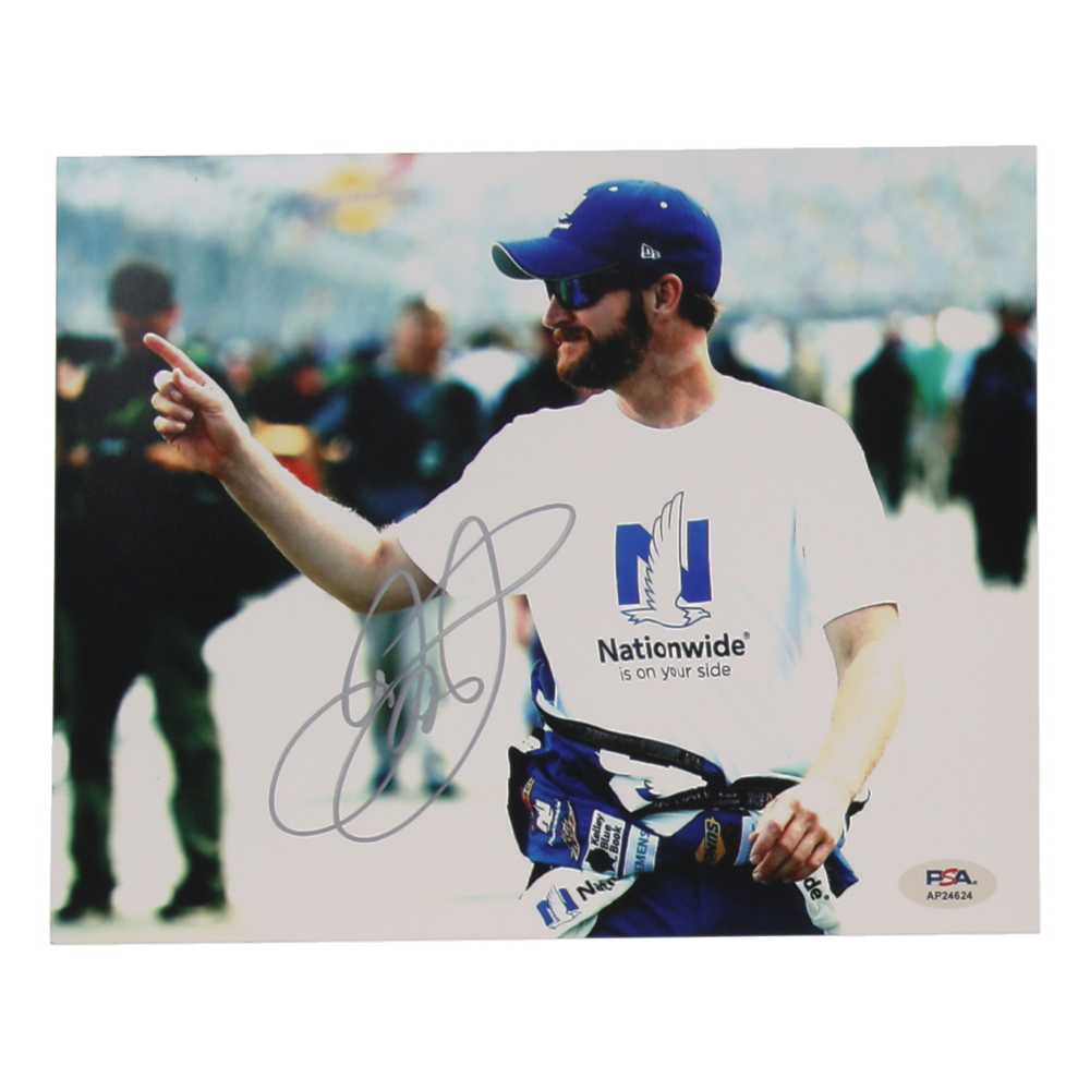 Dale Earnhardt Jr. Signed NASCAR 8x10 Photo (PSA) at PristineAuction.com