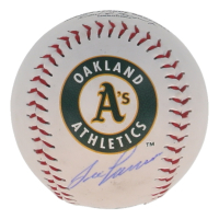 Jose Canseco Signed OML Athletics Logo Baseball (AWM) at PristineAuction.com