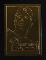 Mickey Mantle 1996 Topps 23Kt Gold #311 #31084 at PristineAuction.com