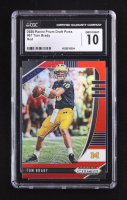 Tom Brady 2020 Panini Prizm Draft Picks Red #97 (CGC 10) at PristineAuction.com