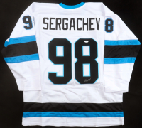 Mikhail Sergachev Signed Jersey (JSA) at PristineAuction.com