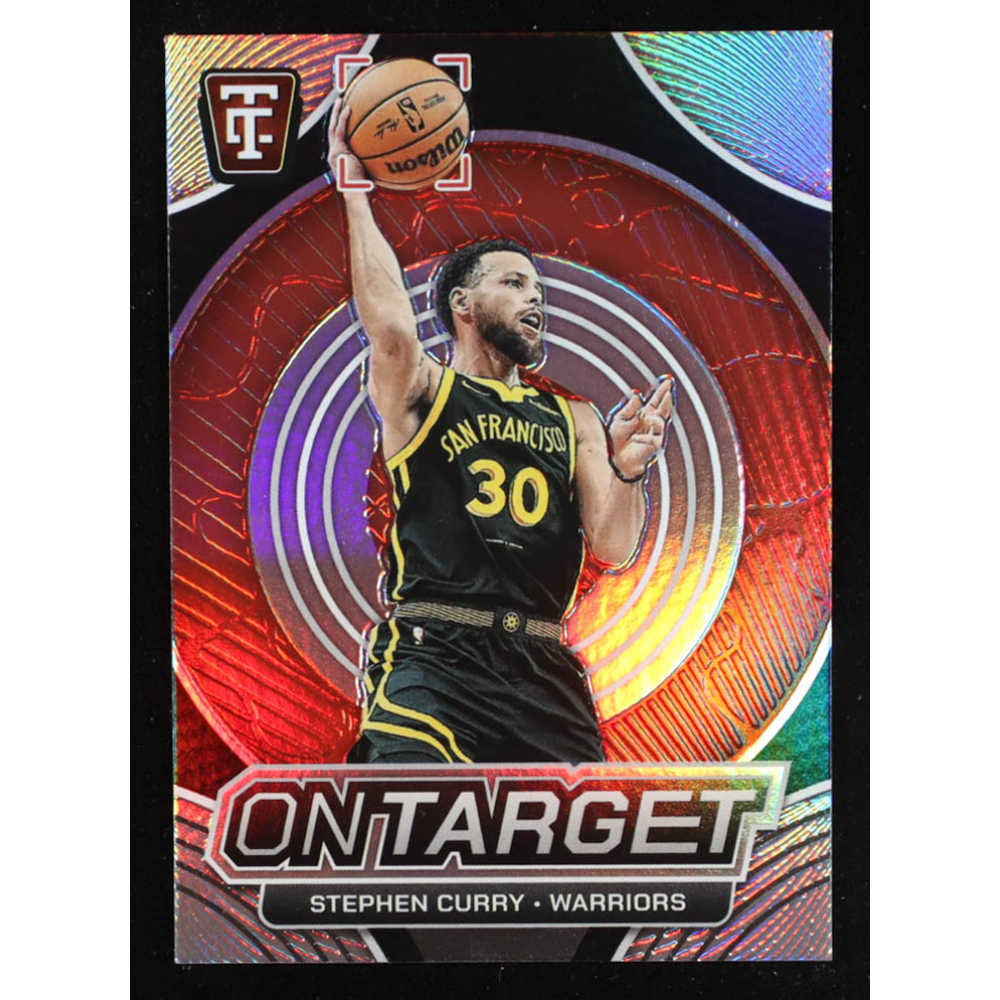 Stephen Curry 2024-25 Totally Certified On Target Mirror #9 at PristineAuction.com