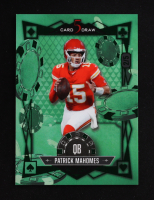 Patrick Mahomes II 2024 Wild Card 5 Card Draw Green #S5CDMPM #2/5 at PristineAuction.com