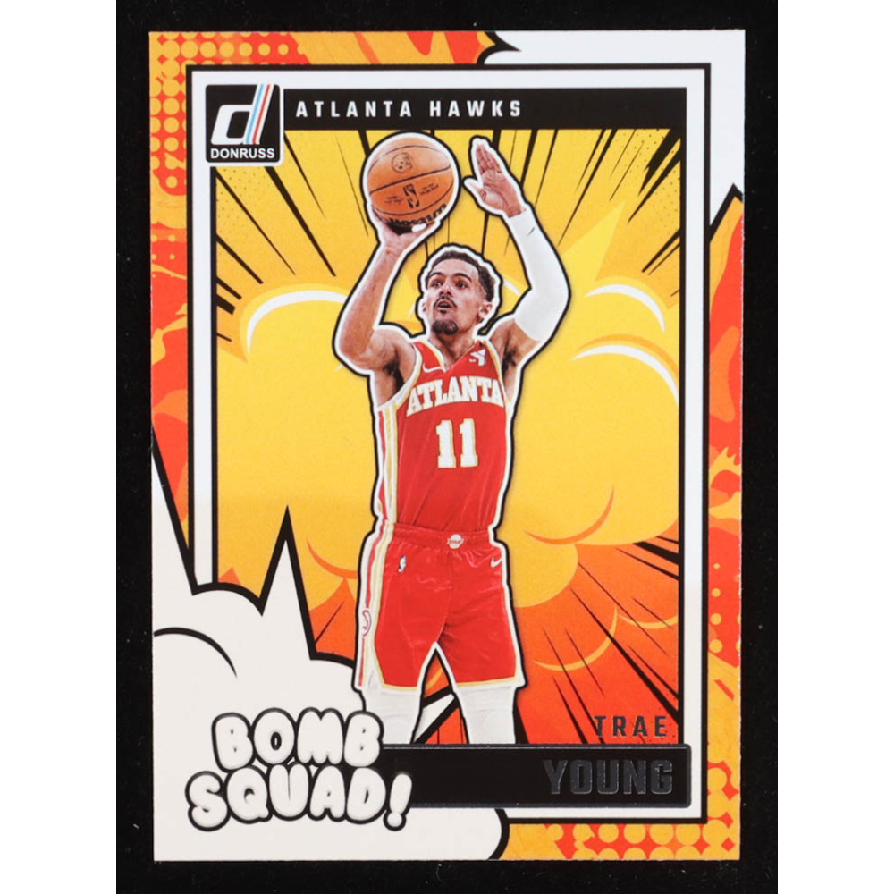 Trae Young 2024-25 Donruss Bomb Squad #10 at PristineAuction.com