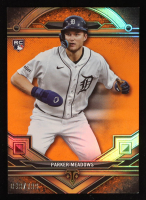 Parker Meadows 2024 Topps Triple Threads Amber #159 #049/199 RC at PristineAuction.com