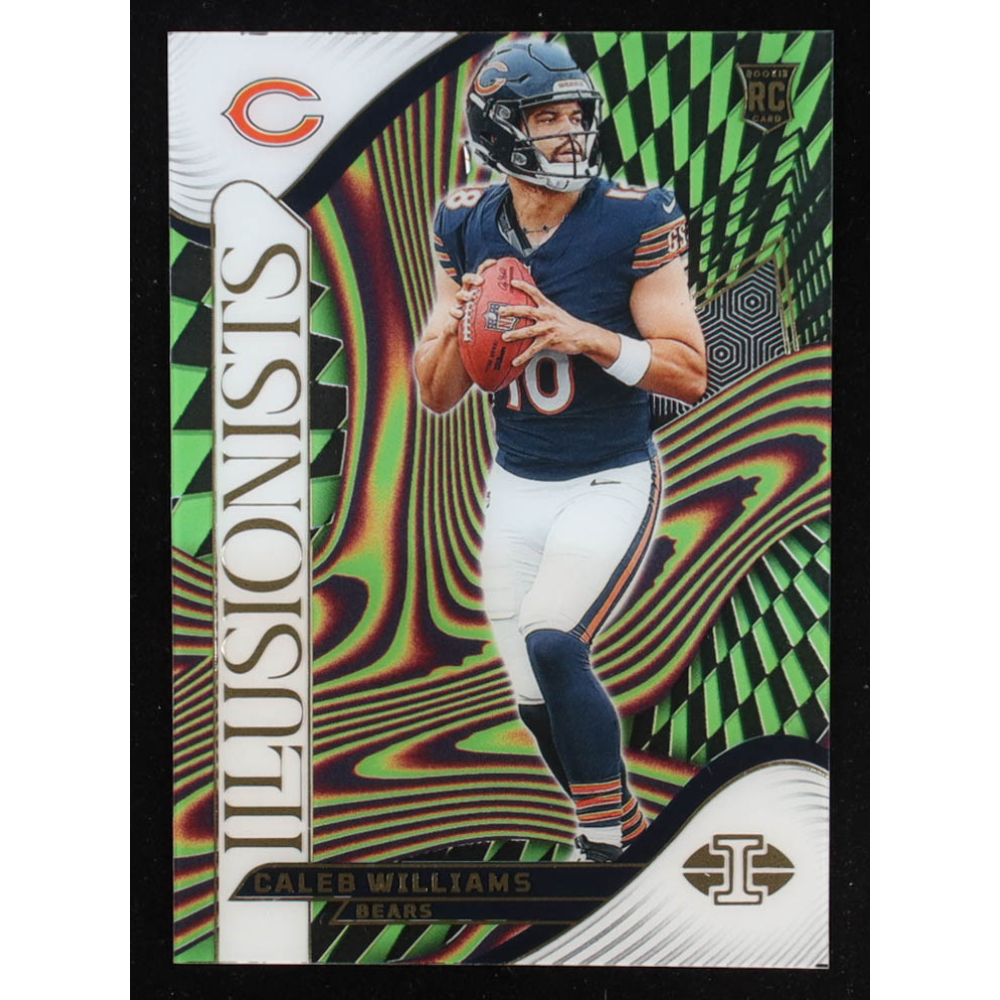 Caleb Williams 2024 Panini Illusions Illusionists #1 RC at PristineAuction.com