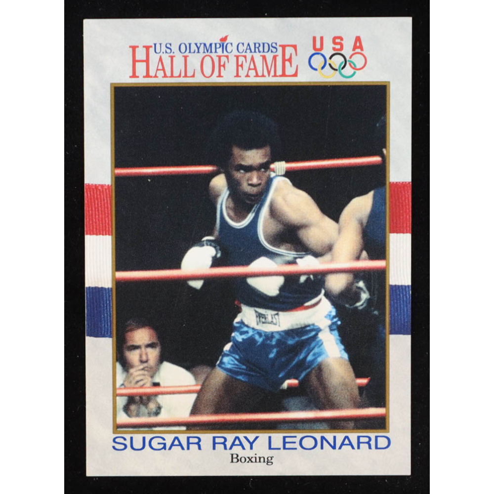Sugar Ray Leonard 1991 Impel U.S. Olympic Hall of Fame #29 at PristineAuction.com