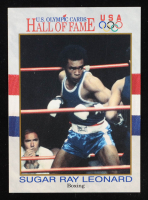 Sugar Ray Leonard 1991 Impel U.S. Olympic Hall of Fame #29 at PristineAuction.com